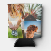 8パーソナライズされた写真テンプレート両面 缶クーラー (正面)