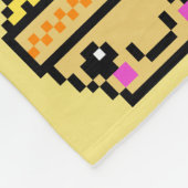 8ビットかわいいのヌードルボールTP フリースブランケット (角)