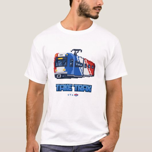 8ビットのTRAX Tシャツ (正面)