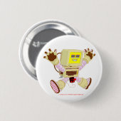 8ビットぶんぶん言う音v1.0ボタン 缶バッジ (正面&裏面)