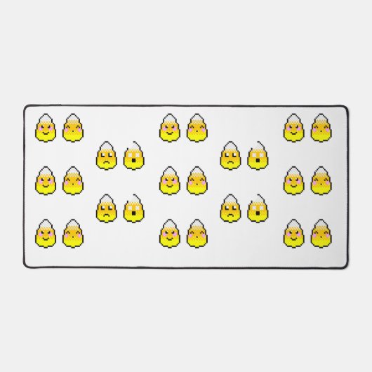 8ビットキャンディーコーンフレンズ デスクマット (正面)