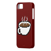 8ビットコーヒーケース Case-Mate iPhoneケース (裏面左)