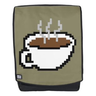 8ビットコーヒーバックパック バックパック