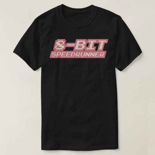 8ビットスピードランナー3 Tシャツ (デザイン正面)