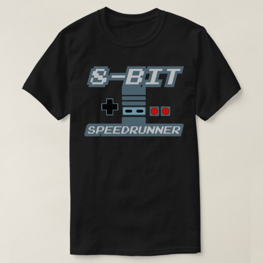 8ビットスピードランナー5 Tシャツ (デザイン正面)