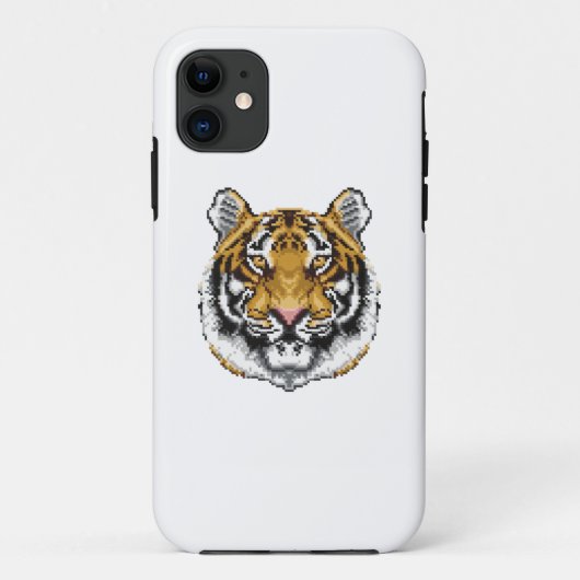 8ビットタイガー Case-Mate iPhoneケース (裏面)