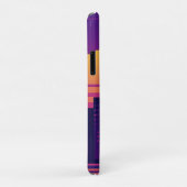 8ビットネオンシティバッジ Case-Mate iPhoneケース (裏面/右)