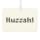 8ビットハッザー! カーエアーフレッシュナー (裏面)