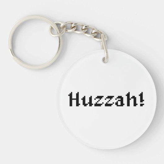 8ビットハッザー！ キーホルダー (正面)