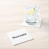 8ビットハッザー! スクエアペーパーコースター (インサイチュ)