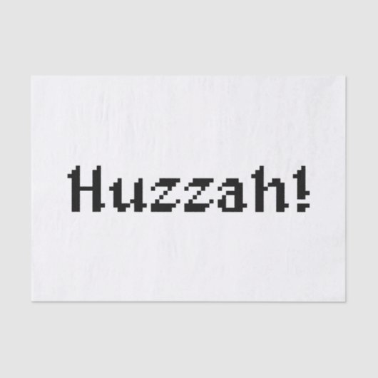 8ビットハッザー！ 薄葉紙 (正面)