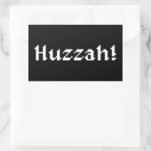 8ビットハッザー！ 長方形シール (バッグ)