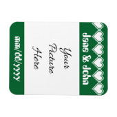 8ビットハート救を使用したマグネット マグネット (横)