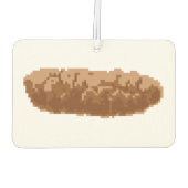 8ビットピクセルウンチ カーエアーフレッシュナー (裏面)