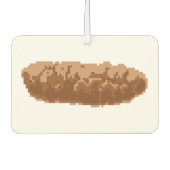 8ビットピクセルウンチ カーエアーフレッシュナー (正面)