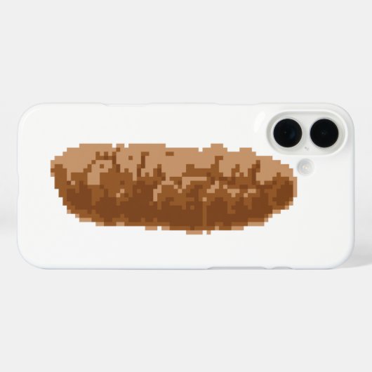 8ビットピクセルウンチ Case-Mate iPhoneケース (裏面 (横))
