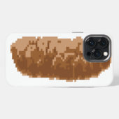 8ビットピクセルウンチ iPhoneケース (裏面横)