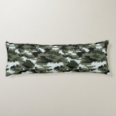 8ビットピクセルデジタルアーバンカモフラージュ/迷彩柄 ボディピロー (裏面)