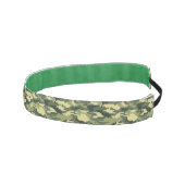 8ビットピクセルデジタルウッドランドカモフラージュ/迷彩柄 アスレチックヘッドバンド (右)