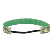 8ビットピクセルデジタルウッドランドカモフラージュ/迷彩柄 アスレチックヘッドバンド (裏面)