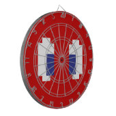 8ビットピクセルマンガ目 ダーツボード (正面左)