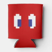 8ビットピクセルマンガ目 缶クーラー (正面)