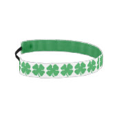 8ビットピクセルラッキーフォーリーフクローバー アスレチックヘッドバンド (左)