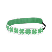 8ビットピクセルラッキーフォーリーフクローバー アスレチックヘッドバンド (右)