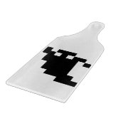 8ビットピクセル幽霊シャドウ カッティングボード (角)