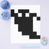 8ビットピクセル幽霊シャドウ チラシ (シングル)