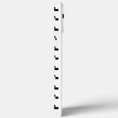 8ビットピクセル幽霊シャドウ Case-Mate iPhoneケース (裏面 / 右)