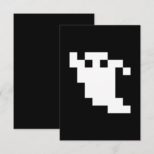 8ビットピクセル幽霊 (正面/裏面)