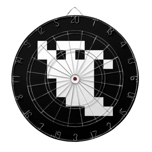 8ビットピクセル幽霊 ダーツボード (正面)