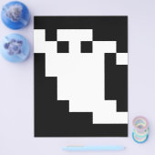 8ビットピクセル幽霊 チラシ (シングル)