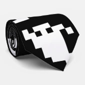 8ビットピクセル幽霊 ネクタイ (ロール)