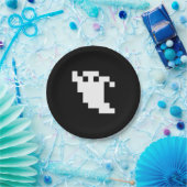 8ビットピクセル幽霊 ペーパープレート (パーティー)