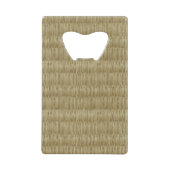 8ビットピクセル畳畳 クレジットカード栓抜き (正面)