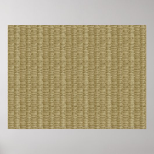 8ビットピクセル畳畳 ポスター (正面)