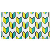 8ビットピクセル若葉/商心社マーク 枕カバー (正面右)