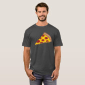 8ビットピザ暗闇のTシャツ Tシャツ (正面フル)