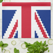 8ビットユニオンピクセルジャック キッチンタオル (折り畳み)