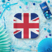 8ビットユニオンピクセルジャック ペーパープレート (パーティー)