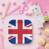 8ビットユニオンピクセルジャック ペーパープレート (パーティー)