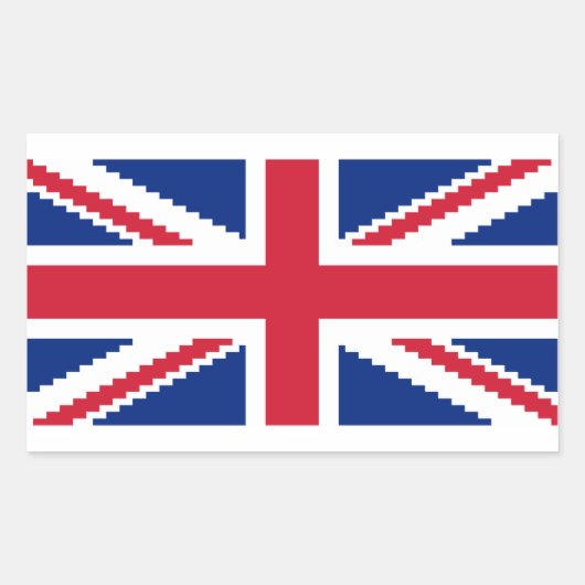 8ビットユニオンピクセルジャック 長方形シール (正面)