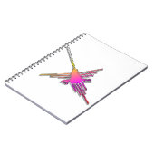 8ビットレトロビデオゲームナスカラインハミングバード ノートブック (左側)