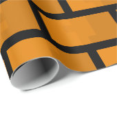 8ビットレンガ壁 ラッピングペーパー (ロールコーナー)