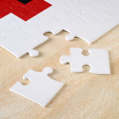 8ビット不気味赤い目 ジグソーパズル (側面)