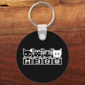8ビット猫M30W キーホルダー (正面)