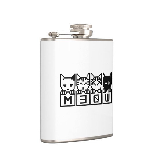 8ビット猫M30W フラスク (右)