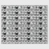 8ビット猫M30W ラッピングペーパー (フラット)